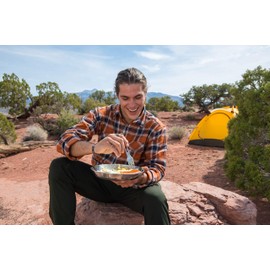 GSI Outdoors Glacier Stainless 3 pc. Cutlery Set for Camping and Backpacking