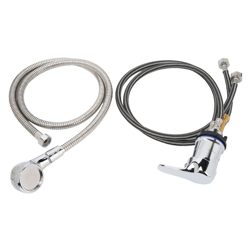 23.6in Faucet 47.2in Electro Polishing Hose High Pressure Sprayer Shampoo
