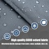 Miter Saw Cover Heavy Duty 600D Waterproof Dustproof 27x23x27 |