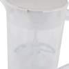 2000ML Manual Juice Extractor Blender Clear Scale Tight Lid Manual