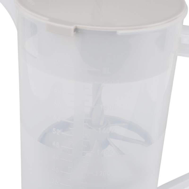 2000ML Manual Juice Extractor Blender Clear Scale Tight Lid Manual