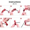 Azarxis Aluminum Alloy Paracord Tensioners Rope Adjuster, Ultralight Strong Tent