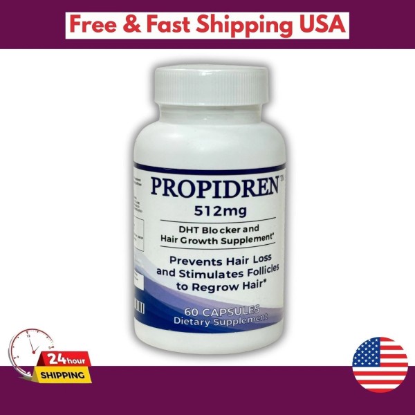 Propidren by HairGenics - DHT Blocker with Saw Palmetto To