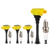 A-Premium (Yellow) Set of 8 Ignition Coil Pack and Iridium