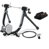 Minoura MagRide Bicycle Trainer with Remote and Riser Block, Black,