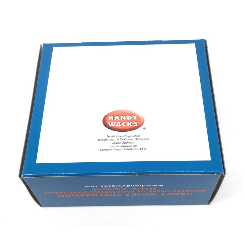 Handy Wacks P-50-X, 5x4-3/4-Inch Hamburger Patty Papers, Disposable Meat Butcher