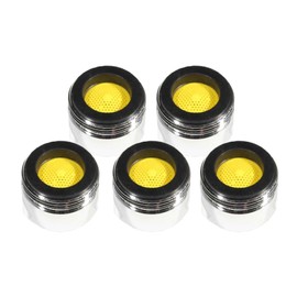 LOWENERGIE Tap Aerator 20mm Male, 4ltr per Minute, Water, Energy Saving Reduce Bills Chrome. Pack Sizes (5)