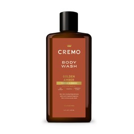 Cremo Cremo Rich-Lathering Golden Amber Body Wash for Men, Notes of Red Currant, Pineapple, Ambergris and Moss, 16 Fl Oz