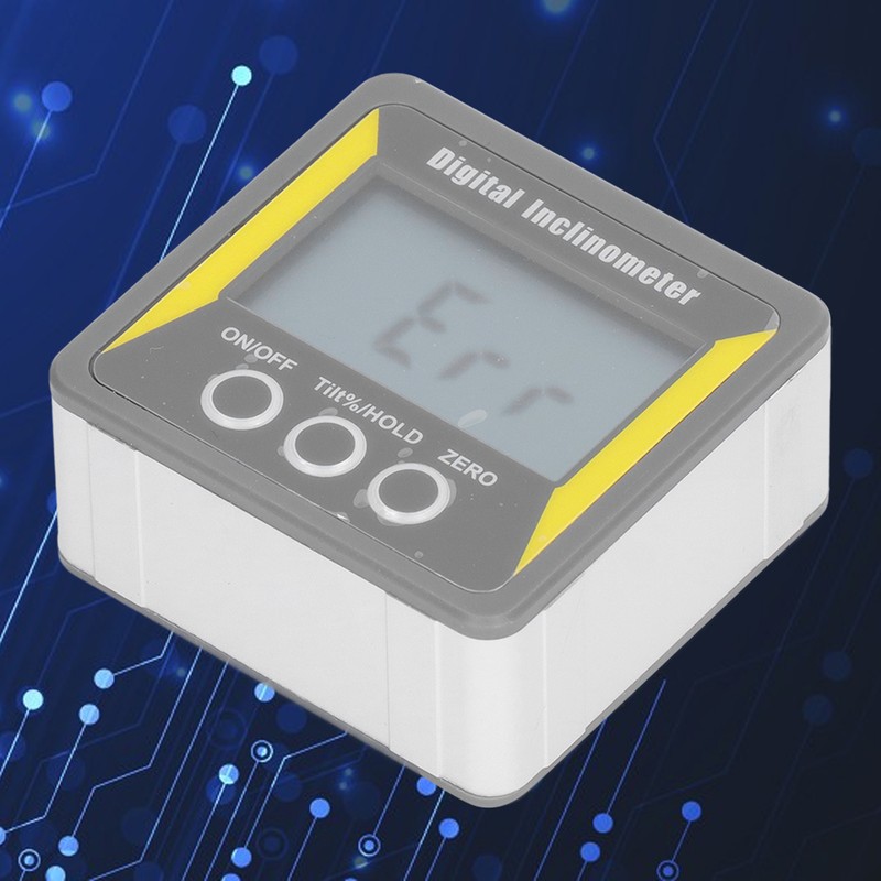 Inclinometer Digital Display Auto Shutdown Magnetic Level Angle Finder Gauge