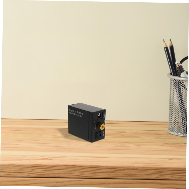 TEHAUX Digital to Analog Audio Converter Optical and Inputs Audio