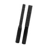 2Pcs Diamond Router Bits Black Brazed Straight Shank for Quartz