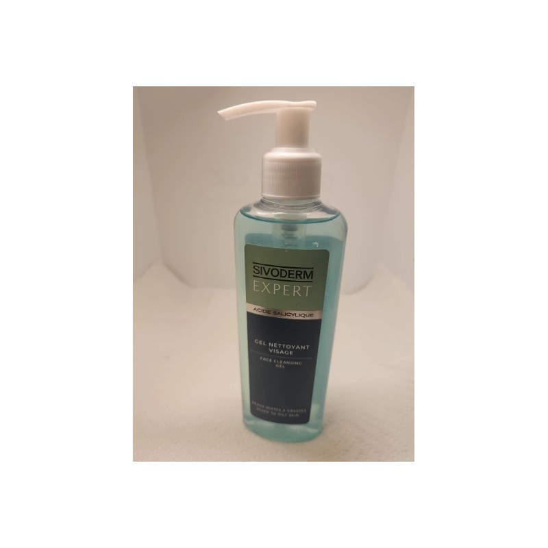 1×SIVODERM EXPERT Face Cleansing GEL Anti-Acné in 160ml 5.41 floz