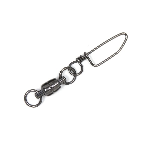 Billfisher Stainless Steel Ball Bearing Snap Swivels | for Double Leader & Lure Attachment | Heavy Duty Stainless Steel Construction | Fishing Accessories