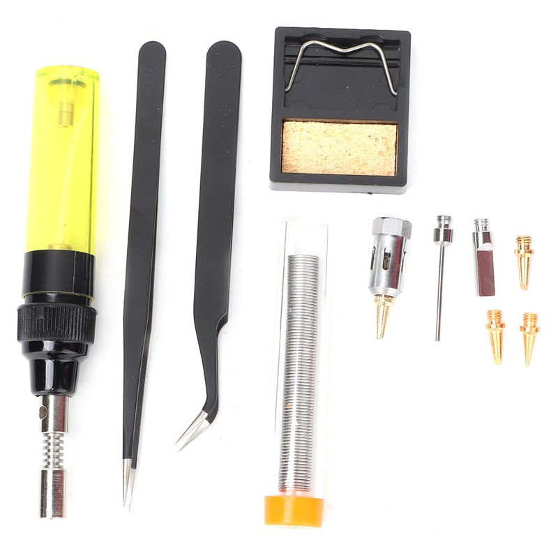 8mL Gas Soldering Iron Electric Gas Blow Torch Gun Butane
