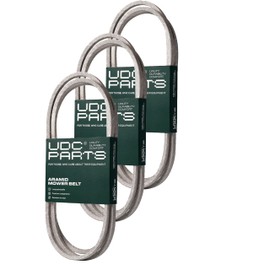 UDC Parts Mower Kit/Belt 140294 + Belt 174368 + Belt 180808 / Fits Husqvarna YTH1848 XP YTH2048 YTH2148 YTH2148 XP YTH2248 YTH2448 YTH2548 YTH2748