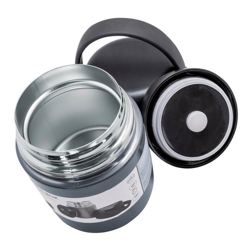 Nerthus FIH 1462 thermos solidi 650 ml acciaio inox doppia