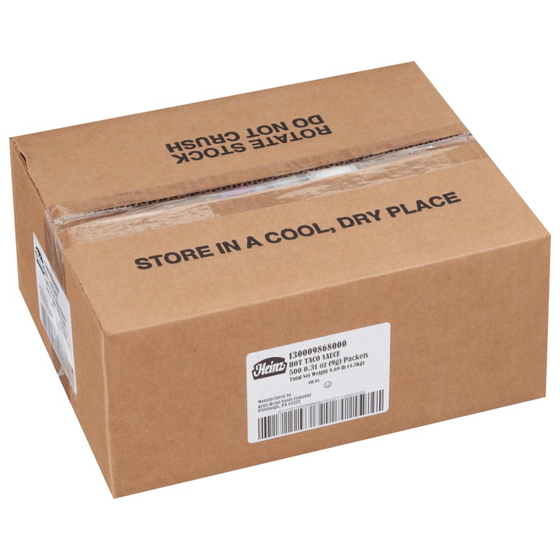 Heinz Taco Sauce Single Serve Packet (0.3 oz Packets, Pack