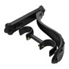 Tsnamay 2Pcs Double Curtain Rod Brackets Rod Holders,Black Retro Wall