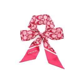 Coach TEXTURED SIGNATURE C PRINTED SILK SKINNY