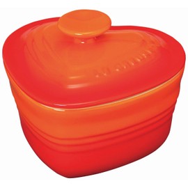 Le Creuset Ramkan D'Amour S with Lid, Orange 910031-10 [Old Model]
