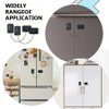 8 pcs Refrigerator Lock Fridge Freezer Door Lock with 4