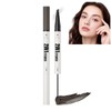 Eyebrow Pencil with Eyebrow Gel,2-In-1 Eyeb/row Pen and Brow Brush,Eyeb/row