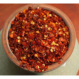 Chili Crushed, Chili Flakes Hot with Seeds 150 g Spice Kontor Munich