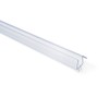 1/2" Frameless Glass Shower Door Sweep - Bottom Seal -