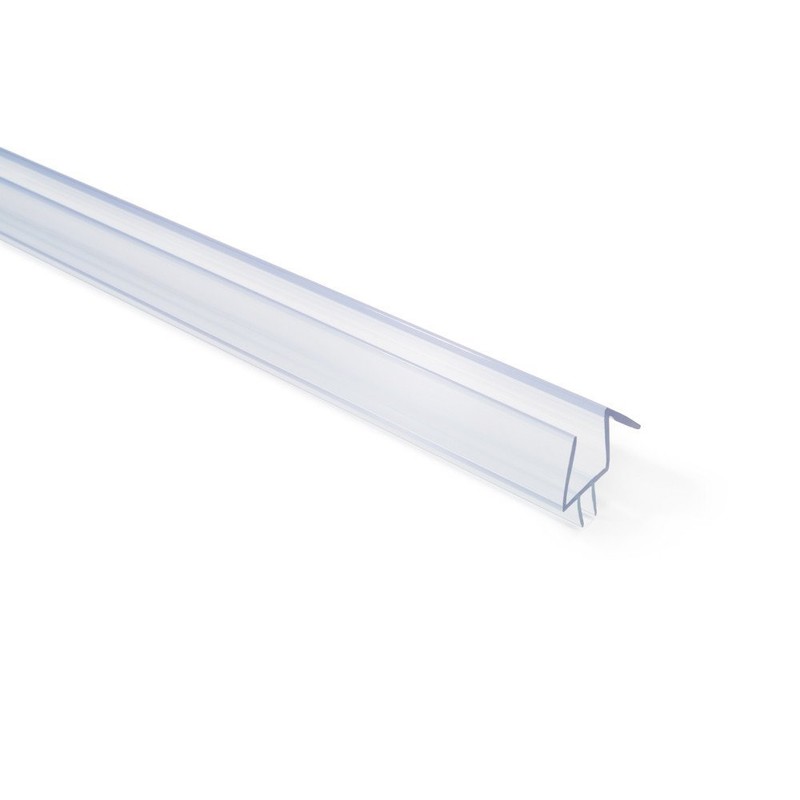 1/2" Frameless Glass Shower Door Sweep - Bottom Seal -