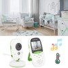 Wireless 2 inch LCD Screen Baby Monitor Camera Audio Video
