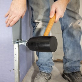 QLT By MARSHALLTOWN Cornerbead Tool, Drywall, Crimp, 1 1/4 Inch, CB370