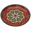 PODARI Lagan Rishtan Serving Plate, Ceramic Plate, Diameter 29 cm,