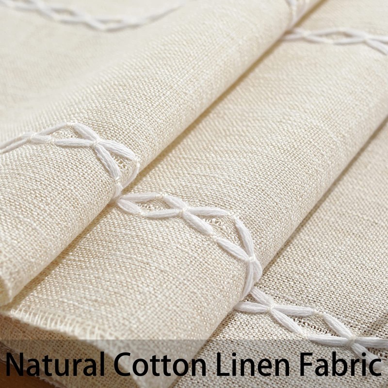 Cenebonxy Rustic Boho Table Runner, Farmhouse Table Runners 60 Inches