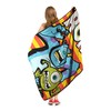 Northwest Monsters Inc Micro Raschel, Manta de 46 x 60