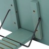 Book Stand Adjustable Angle Foldable Small Desk Bookrest with Page