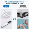 G-Promise All Metal 12 Inches Rainfall Shower Head with Handheld