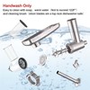 Meat Grinder & Slicer Shredder Attachments for KitchenAid Stand Mixer,