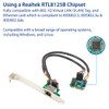 IO CREST 2.5 Gigabit Ethernet Mini PCI-E Network Controller Card