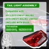 Lochnchn Tail Light Compatible with 2013 2014 2015 Chevy Malibu