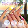 SAVILAND White Solid Builder Nail Gel Kit: Non-Sticky 60 g