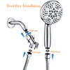 Shower Head with Handheld High Pressure-Full Body Coverage Powerful Rain