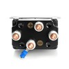 QWORK Solenoid Relay, 12V 250A Winch Relay Solenoid Replacement Contactor