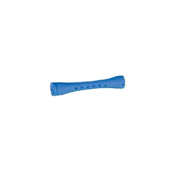 Hair Art Concave Cold Wave Rods Short Blue (Pack of 12)