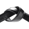 MACBELT Leather Belt Only 28mm/30mm/32mm/34mm, Black