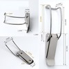 4pcs Toggle Latch Catch Lock,Spring Toggle Latch Hasp,Stainless Steel Tension