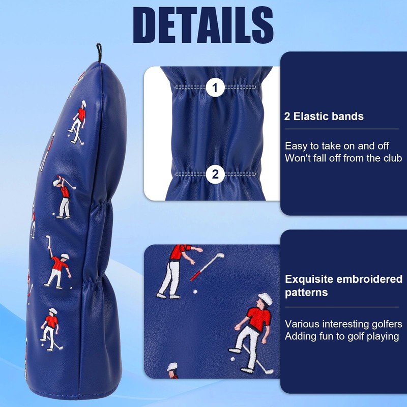 Golf Club Head covers for Driver 460CC DR #1 Elastic