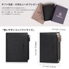 VISOUL Bi-fold Wallet, Genuine Leather, Bill Holder, Card Coin Purse,