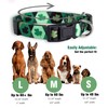 Native Pup St Patricks Dog Collar- Saint Patrick Green Shamrock