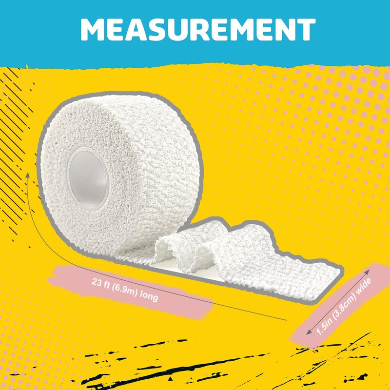 COMOmed Athletic Grip Tape - Weightlifting Thumb Tape, Hook Grip