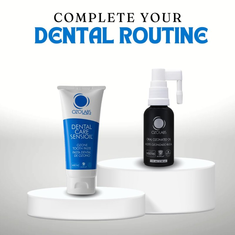 OZOLABS Oral Ozonated Formula | 100% Organic Ozonized Oil for